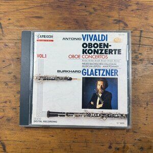 Vivaldi Oboe Concertos Vol. 1 CD By Burkhard Glaetzner Capriccio TESTED